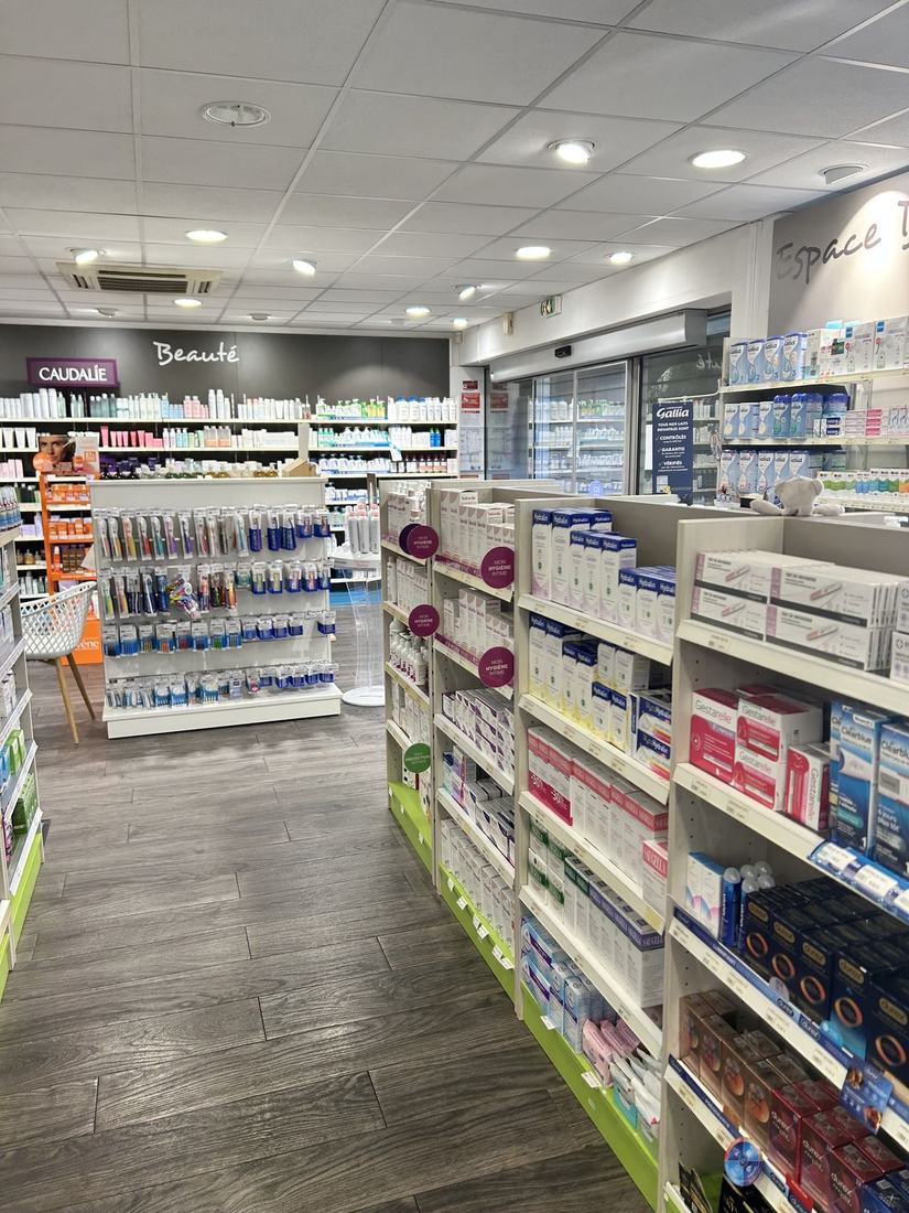Les rayons de parapharmacie